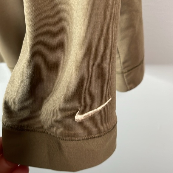 Nike Golf Men’s Fit Dry 1/4 Zip Brown Striped Shirt Brown Cream Striped Size XL - Picture 6 of 12